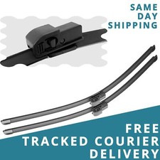 For Audi A4 (B6) 2001-03 Saloon Front Windscreen 22" 22" Flat Aero Wiper Blades