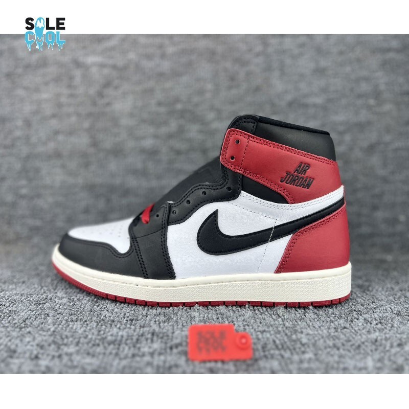 Nike Air Jordan 1 Retro High OG Black Toe Reimagined Men's Nike Air Jordan 1 Retro High OG Black Toe Reimagined Men's