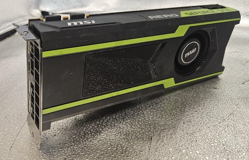 MSI OEM Nvidia GeForce GTX 1080 Ti 11 GB GDDR5X GPU #972J