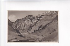 D1285) Tarjeta postal Flexenpass Flexenstraße RISCH LAU FOTO AK cabañas