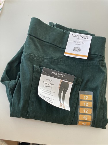 Nine West Heidi Pull On Skinny Size 12 