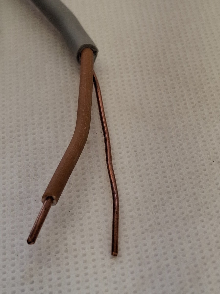 Zexum Grey 1.5mm 18A Twin Brown Twin & Earth (T&E) 6242Y Flat PVC Harmonised Lig - Foto 3