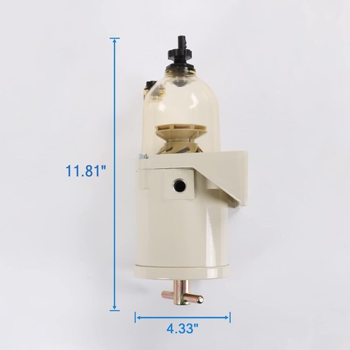 500FG/FH for Marine Diesel Trucks Fuel Racor Filter Oil Water Separator W/ Bolt - Bild 8 von 11