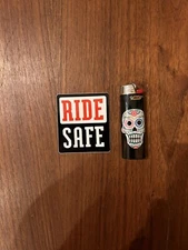 Rock Shox Ride Safe Mountain Bike Sticker