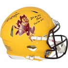 Cam Skattebo ASU Signed Helmet Big XII Champs Fork Em Devils COA