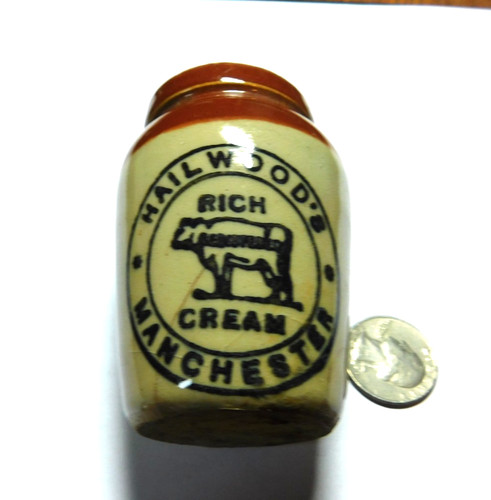 PICTORIAL POTTERY CREAMER