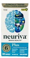 Schiff Neuriva Plus Fast-Acting Brain Performance Capsules 30 Ct Exp 07/26