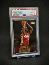 LeBron James 2003 Upper Deck  LeBron’s Diary Rookie PSA 10 #LJ12 Cavaliers