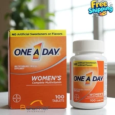 One-A-Day Women's Complete Multivitamin 100 Tablets in Pack exp: 10-2026