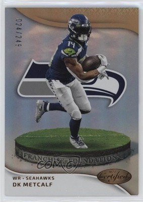 2023 Certified Franchise Foundations Mirror Bronze 24/249 DK Metcalf #14 15j7