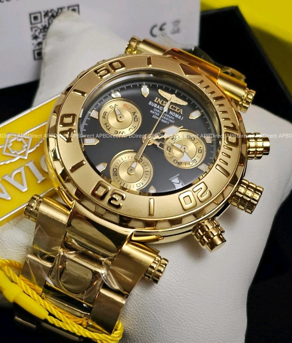 Invicta Subaqua Noma I - Swiss Z60 Limited Edition #670 Gold