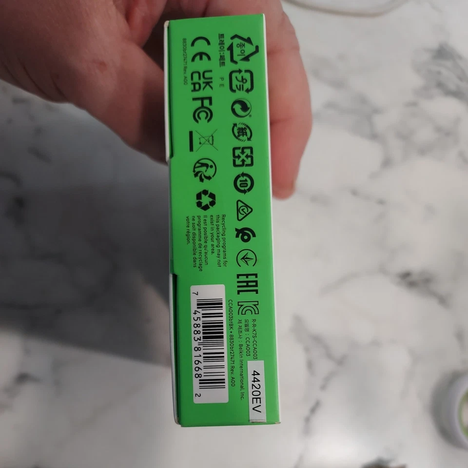 NEW sealed Belkin USB-C Car Charger 20W Fast Charge for Apple Samsung Google - Image 3 of 3