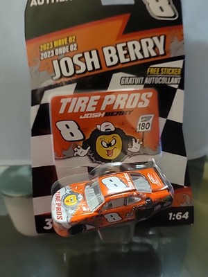 Josh Berry #8 Tire Pros Throwback 2023 Wave 2 NASCAR Authentics 1:64 Brand New