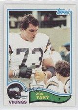 1982 Topps Ron Yary #402 HOF 1r6