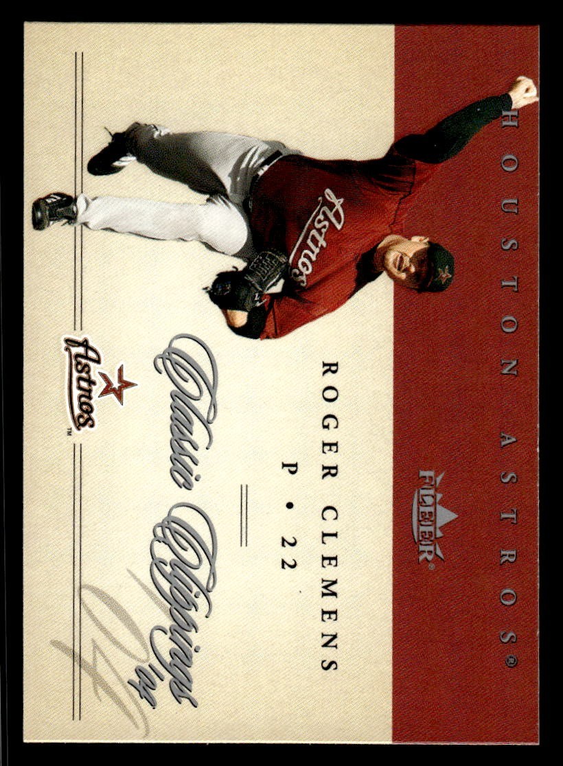 2004 Fleer Classic Clippings - Roger Clemens #75