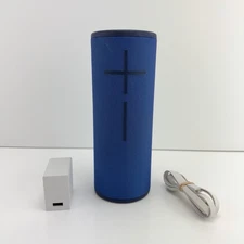 Ultimate Ears UE MegaBoom 3 Bluetooth Speaker (Model 9-00171) Blue Works Great