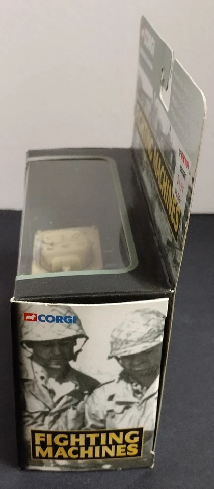 Corgi 2002 WWII Battle of El Alamein ERROR "French M4 Sherman Tank" Iconic Tank - Image 4 of 4