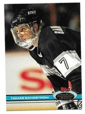 TOMAS SANDSTROM 1991-92 STADIUM CLUB CARD NM-MT CONDITION