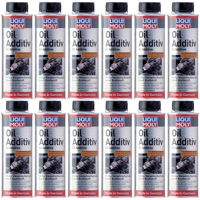 Liqui Moly Oil Additiv Motoröl-Zusatz 1012 12x 200ml Verschleißschutz MoS2