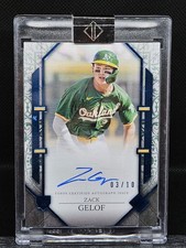 2024 Topps Transcendent Collection Rookie Showcase Auto Zack Gelof /10 SSP A's
