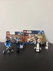 Lego star wars 7913 and 7914 lot W/ Instruction And  Some Mini Figs