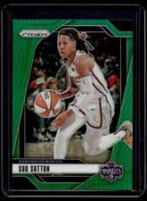 2024-25 Panini Prizm WNBA Green Sug Sutton Washington Mystics #51