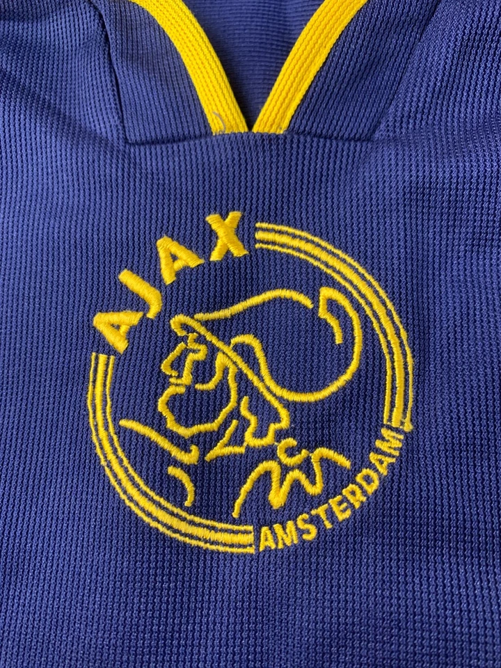 Camisa de futebol vintage AJAX AMSTERDAM 2000/2001 Adidas original jovem GG - Imagem 4 de 4