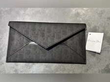 Vintage Y2K Christian Dior Homme Envelope Men’s Long Wallet   NWT