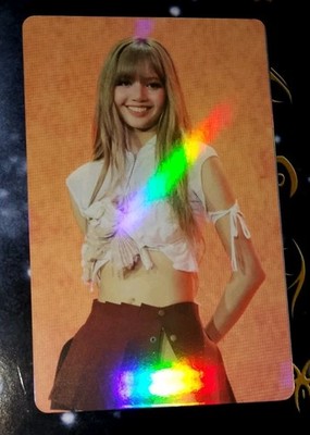 Blackpink Lisa Deadline 7x5cm Holo Card