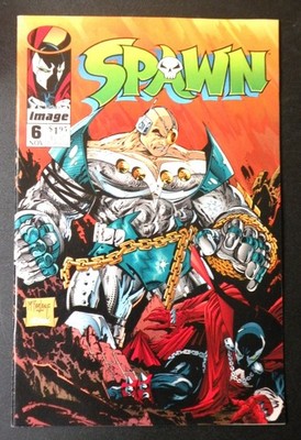 Spawn #6 NM- 1992 Overt-Kill Image Comics