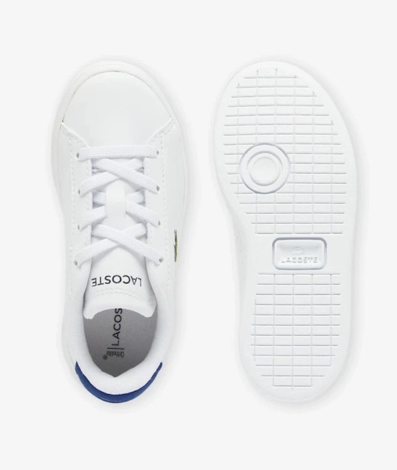 Lacoste младенца Carnaby комплект кроссовок размер 6,5 белый  - Изображение 3 из 4