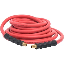 Ironton Rubber Air Hose, 3/8in. x 25ft., 300 PSI