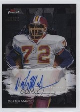 2024 Topps Finest Black Refractor /25 Dexter Manley #FA-DM Auto 06st