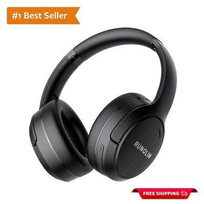 Portable Foldable Bluetooth Headphones with 70H Playtime & Comfortable Design