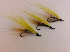 3 x The Scottish Midge size 8 singles SALMON fishing  flies Ref.0559
