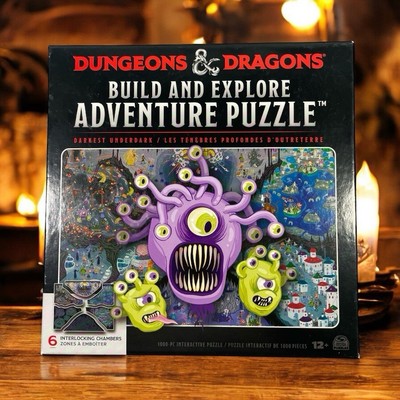 Dungeons & Dragons Build and Explore Adventure Puzzle Darkest Underdark