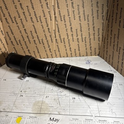 MARK II.   400mm f6.3 Telephoto Lens for Olympus Mount With Case