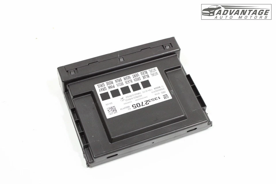 2019-2022 CHEVROLET COLORADO RWD КОРПУС BCM БЛОК КОМПЬЮТЕРНОГО УПРАВЛЕНИЯ OEM - Изображение 3 из 4