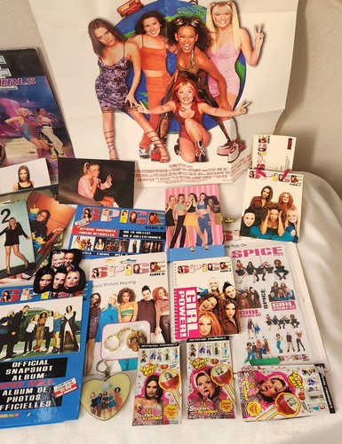 vinatge 90s Rare huge Lot Spice Girls Collection Official Merchandise memorabili - Picture 2 of 12