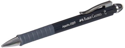 Faber-Castell Apollo 0.7mm Mechanical Pencil - Black 232704 black 1 count (Pack 