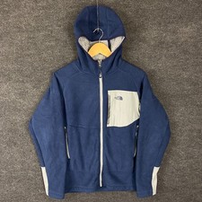 The North Face Chimborazo Kids Jacket XL Blue Long Sleeve Sherpa Lined Hooded