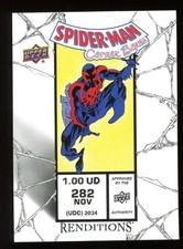 2024 Marvel Renditions Spider-Man Corner Box Insert Card CB-36 | Spider-Man
