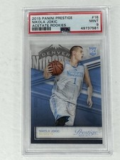 2015-16 Panini Prestige🔥Acetate Rookies🔥Nikola Jokić #16 (RC)🔥PSA 9 MINT