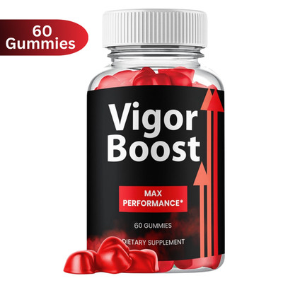 Vigor Boost Gummies,  Max Strength Formula, VigorBoost Supplement - 60 Gummies