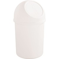 "Helit Abfalleimer \"The Flip\", 6 Liter, Weiß 1 Bis 24 Stk Spare 42%"