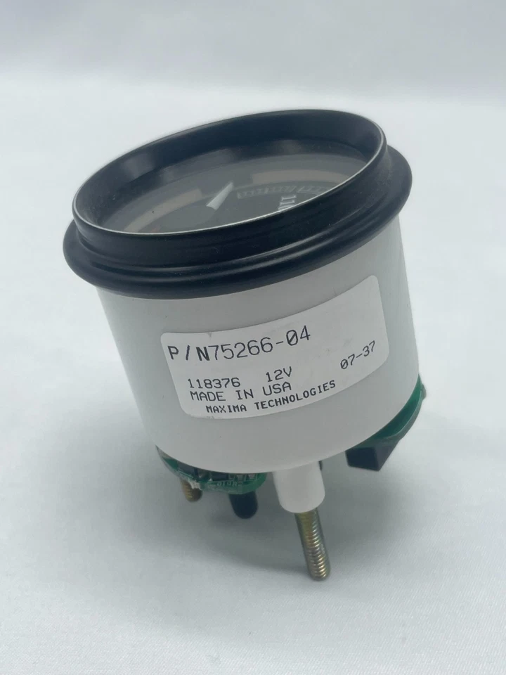 1996-2013 Harley-Davidson medidor de temperatura de óleo preto Touring 75266-04 FLH/FLT - Imagem 3 de 4