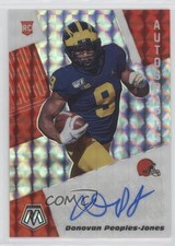 2020 Panini Mosaic Rookie Mosaic Donovan Peoples-Jones #RA56 Auto 0c6