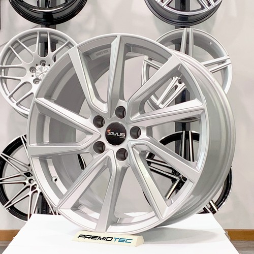 Kit cerchi in lega NAD AVUS AC-518 8x18 5x112 ET 50 HYPER SILVER per VOLKSWAGEN - Foto 2 di 9
