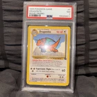 1999 Pokemon Game Movie Promo #5 Dragonite PSA 7 Near Mint