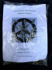 Parris House Wool Works Peace on Earth Hooked Rug Kit Complete 6x6